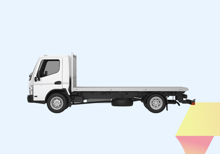Prime Mover with Flat Bed